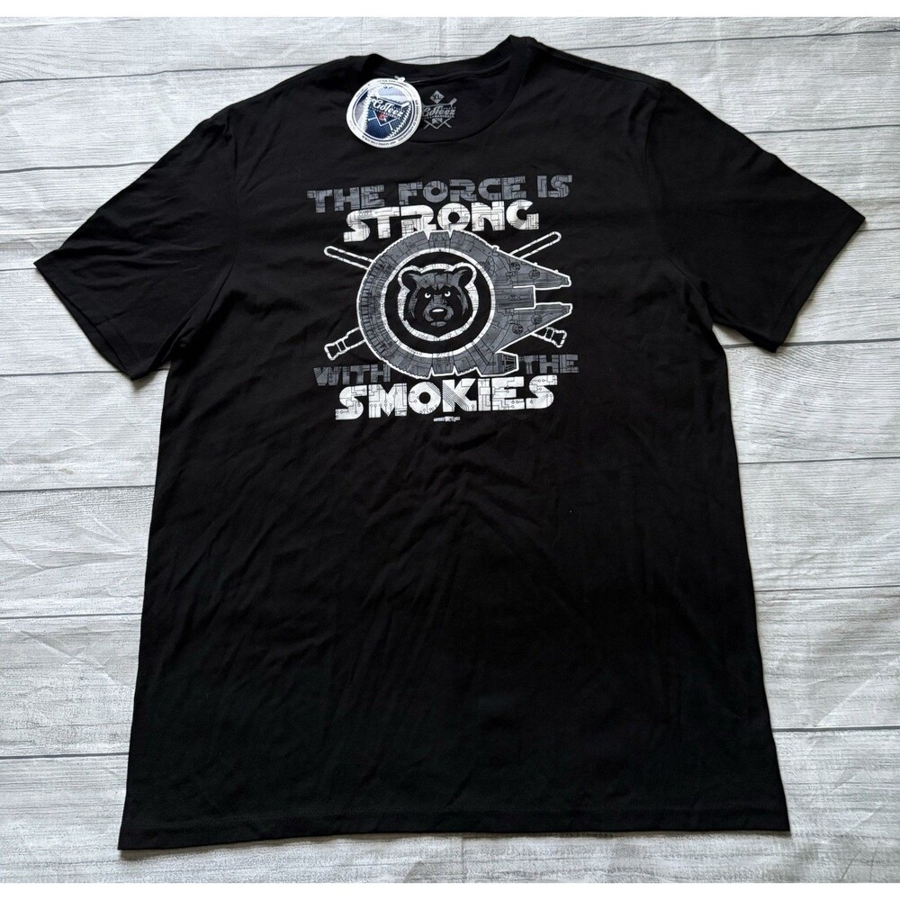 Knoxville Smokies Star Wars Graphic T Shirt Size XL The Force Is Strong NWT 2022